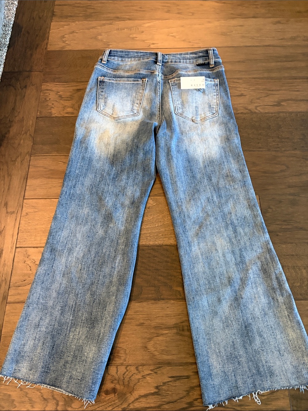 Risen Wide Leg Ankle Jeans Sz 9/29 - Picture 4 of 8